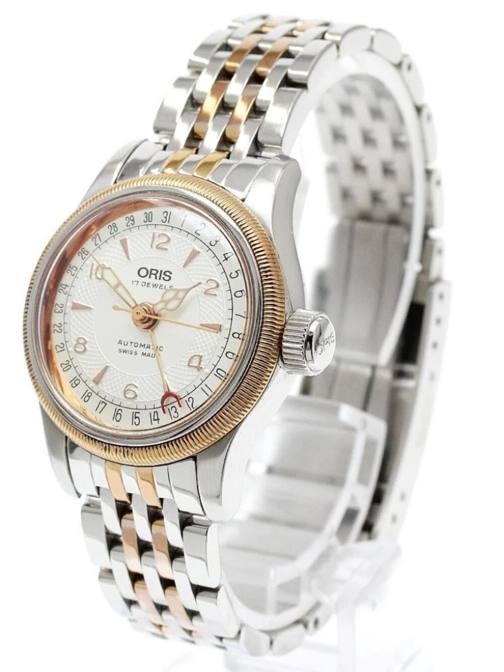 ORIS Big crown 7550 Pointer date Silver Dial Automatic Ladies Watch_932899